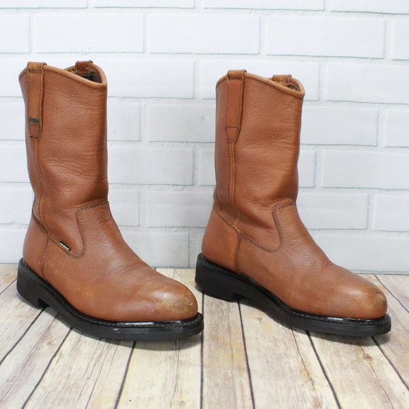 WOLVERINE Pull-on Roper Gore-tex Work Boots Size 9 - Picture 2 of 9